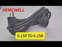 6-15P tot 6-15R USA 3 PIN POWER CORD