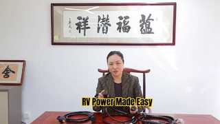 RV-verlengsnoer 30 AMP Heavy Duty 's nachts zichtbaar