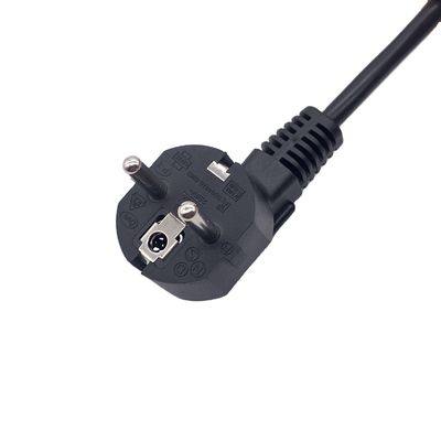 16A 250V Korea Power Cord C5 C13 Man tot Vrouw Laptop 3 Pin Plug Extension