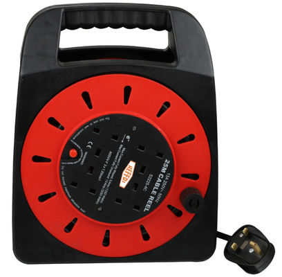 Verenigd Koninkrijk Mobiele kabel spoel Buiten mobiele stopcontact Wiel spoel spoel Vier stopcontact kabel Spoel stroomkabel