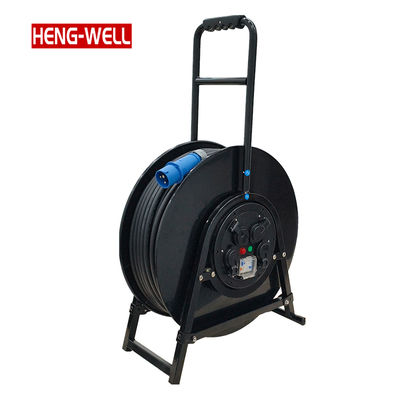 Draagbare terugtrekbare stroomkabel spoel met stopcontact voor thuis werkplaats Garage gebruik.